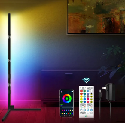 1.5M Corner LED Floor Lamp Zyvraxen