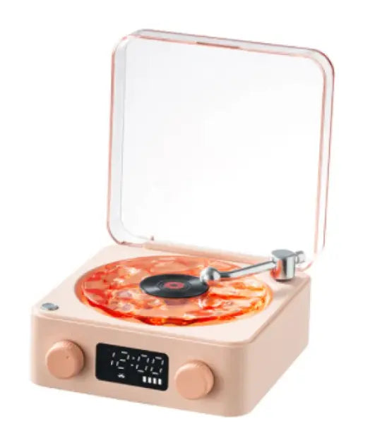 Bluetooth Retro Turntable Speaker with RGB Lights zyvraxen