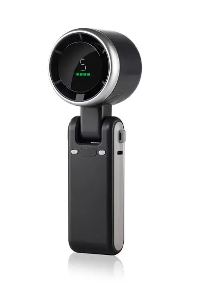 Compact Digital Travel Fan zyvraxen