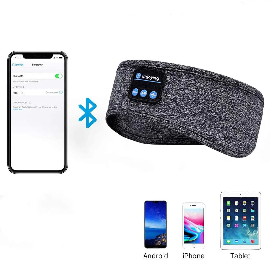 Wireless Music Headscarf zyvraxen