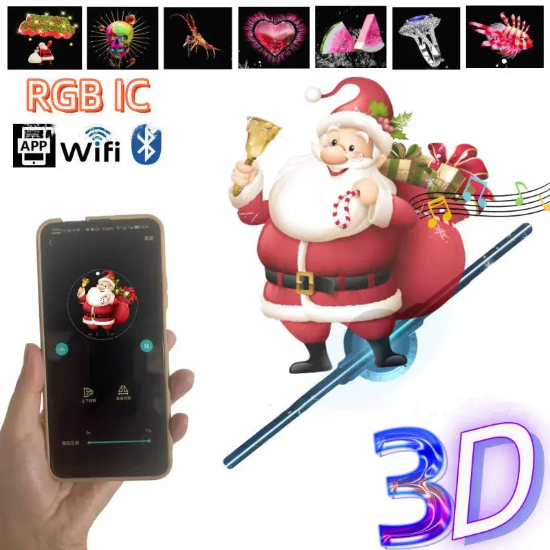 3D Visual Holograph Promotional Display zyvraxen