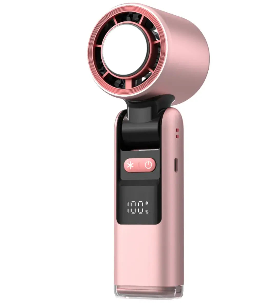 Compact USB Digital Travel Fan zyvraxen