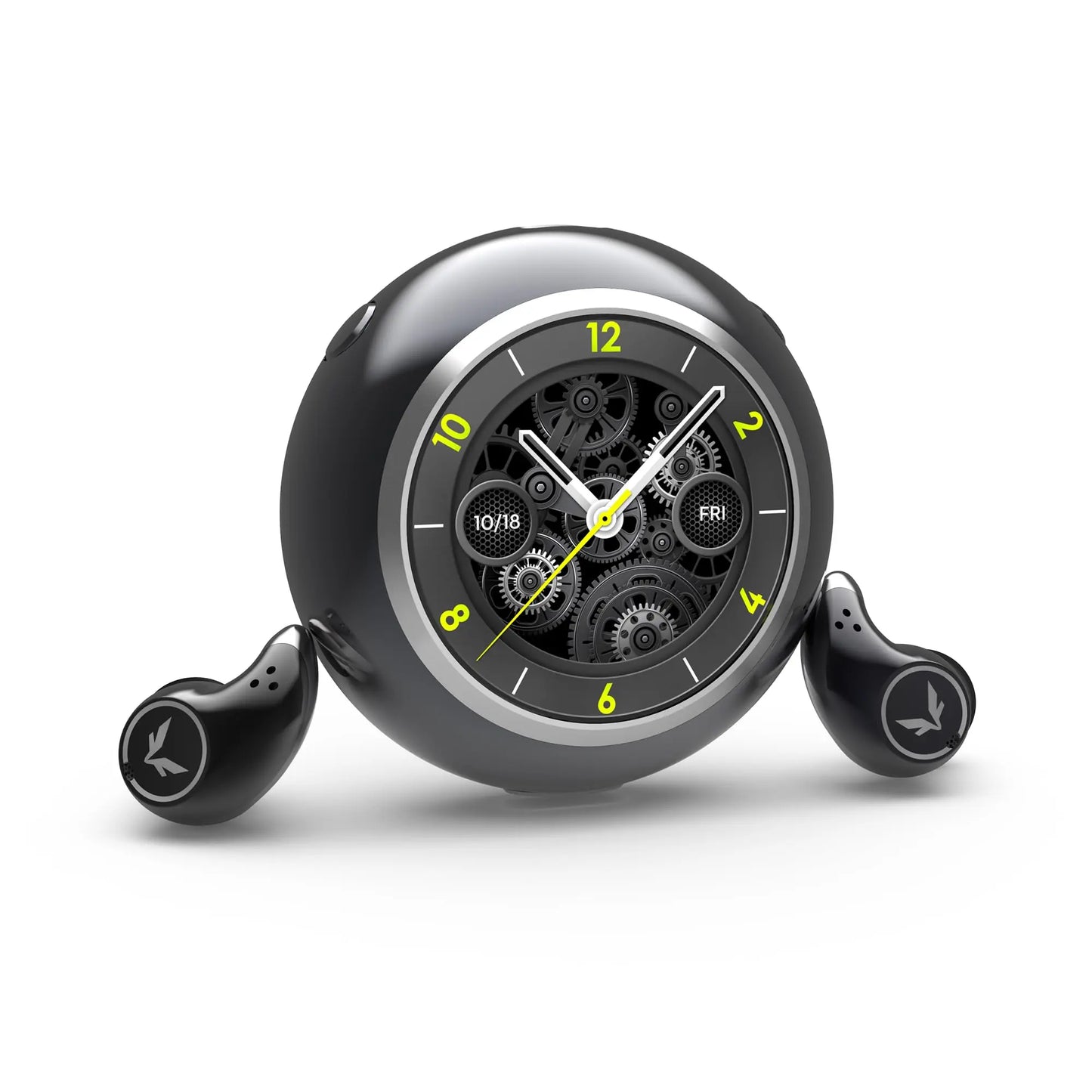SereneDream ANC Sleep Earbuds for Side Sleepers with AMOLED Touchscreen and 8GB Storage zyvraxen