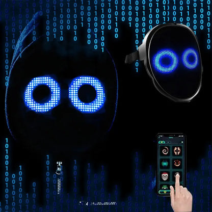 Illuminated Party Mask zyvraxen