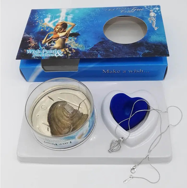 Pearl Jewelry Gift Box with Freshwater Necklace Moretech
