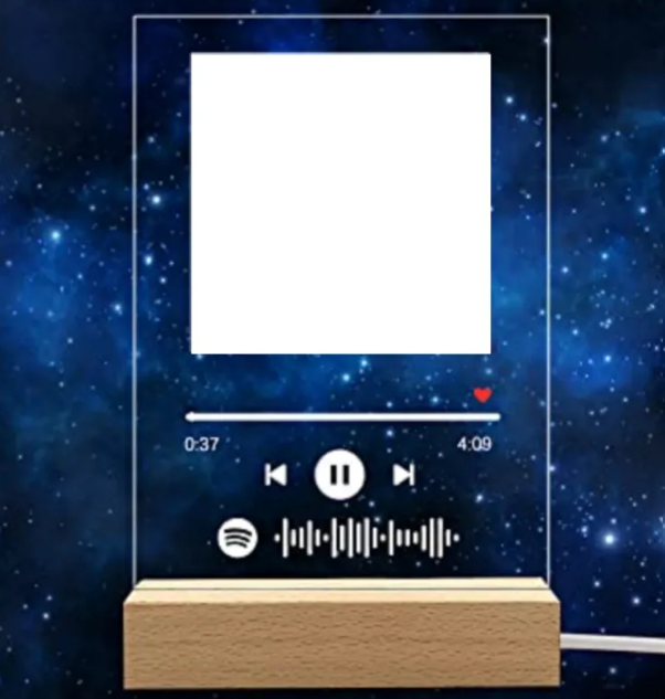 Custom Beats LED Frame Zyvraxen