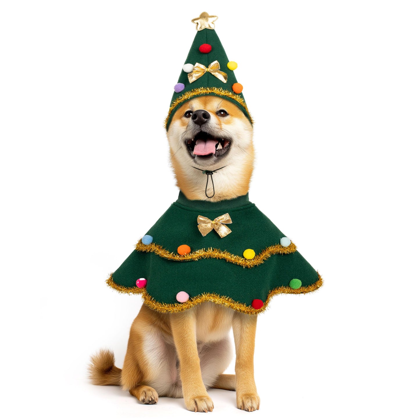 PupSparkle Christmas Tree Costume Zyvraxen