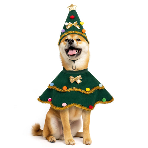 PupSparkle Christmas Tree Costume Zyvraxen