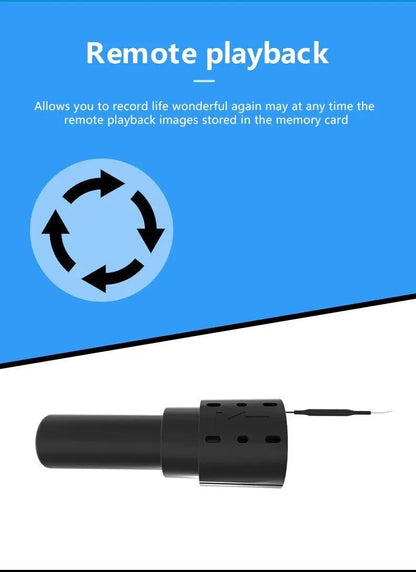 4K Ultra HD Wireless Spy Camera - Mini IP Nanny Cam Zyvraxen