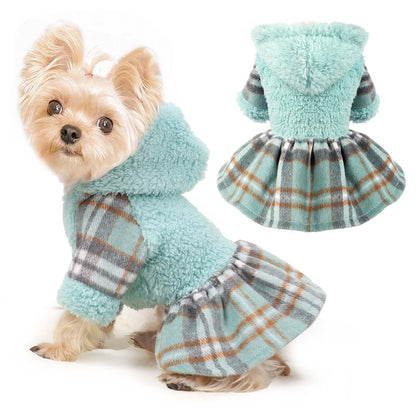 Dog Hoodie Dog Sweater Dog Clothes for Small Dogs Boy Girl Pet Hoodies for Dogs Coats Spring Dog Sweatshirt for Chihuahua Yorkie Cat Sweater Dog Costumes XS Green Zyvraxen