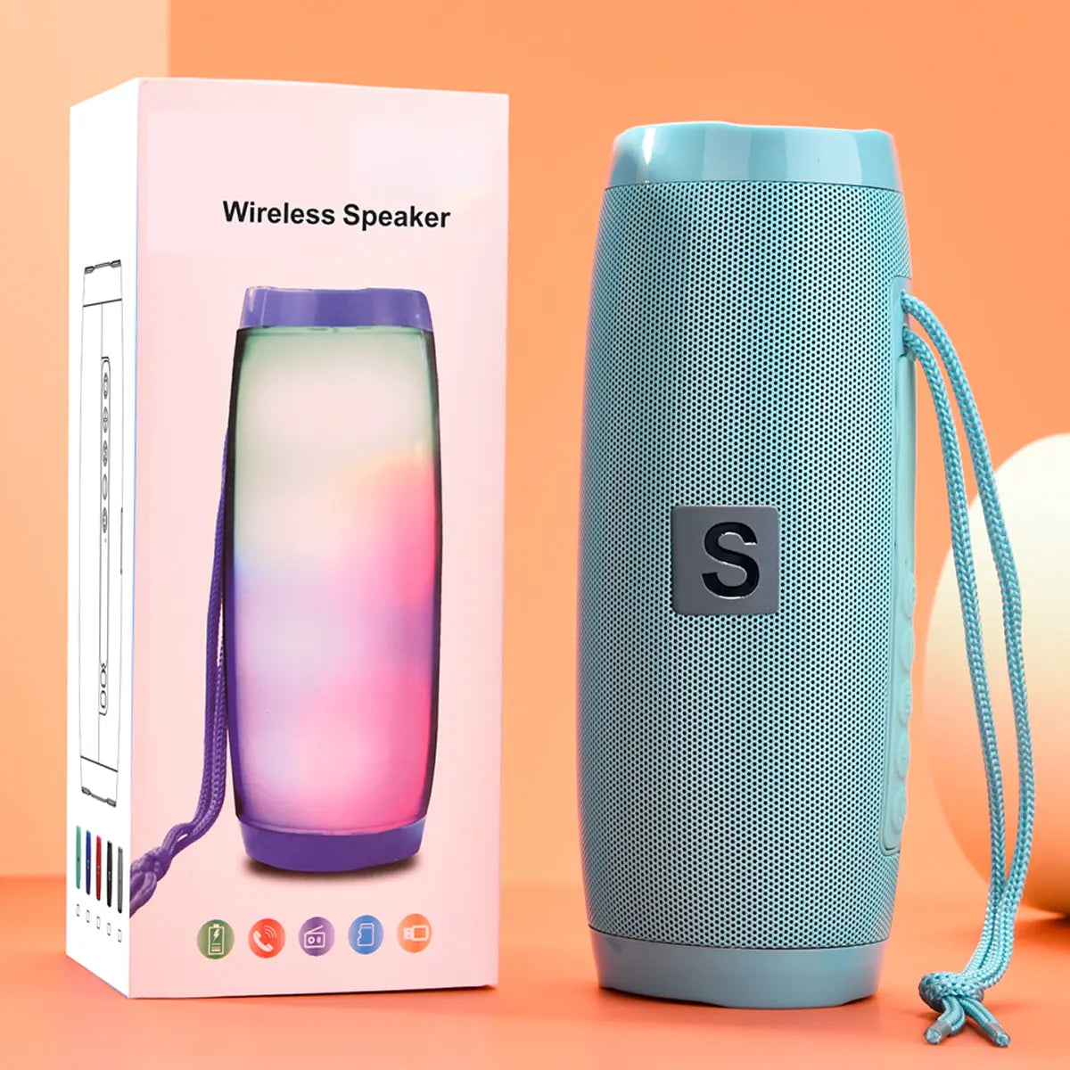 Spectrum LED Bluetooth Speakers zyvraxen