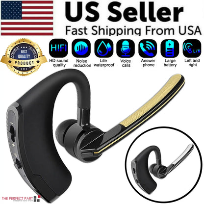 Bluetooth Earpiece Wireless Headset Noise Cancelling Headphones Driver Trucker zyvraxen