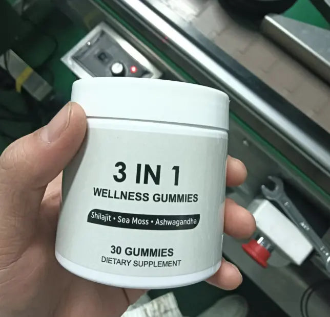 Shilajit 3-in-1 Gummies for Men Moretech