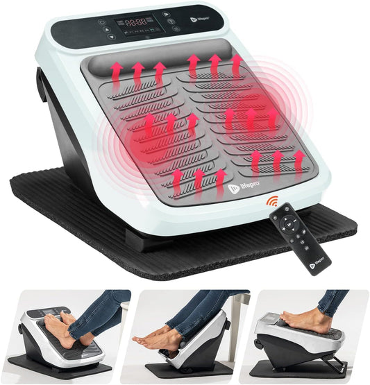 LifePro Heat Therapy Foot & Calf Massager - Vibration & Circulation Enhancement Zyvraxen
