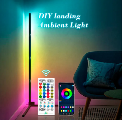 1.5M Corner LED Floor Lamp Zyvraxen