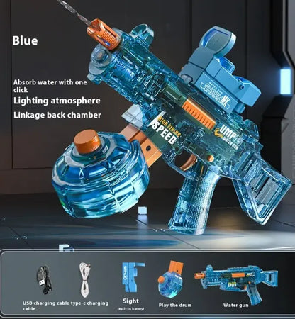 High-Capacity UMP45 Tactical Water Blaster Zyvraxen