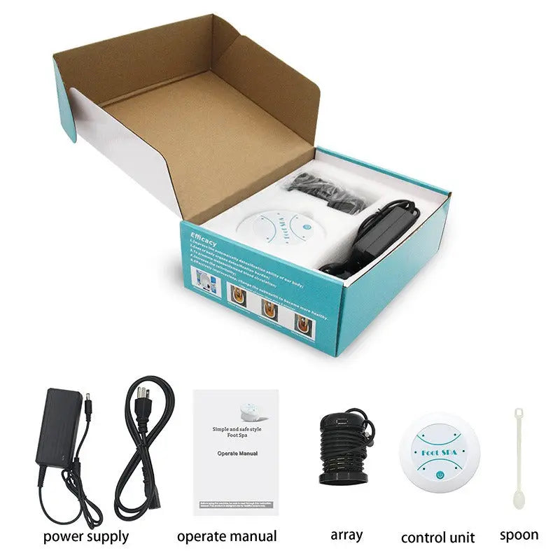 Mini Foot Massager Portable Ion Foot Bath Moretech