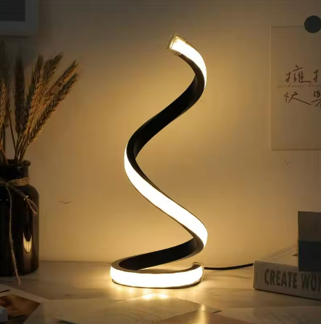 Spiral Glow Lamp Zyvraxen