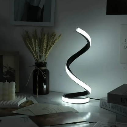 Spiral Glow Lamp Zyvraxen