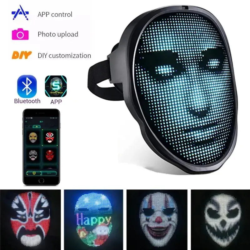 Illuminated Party Mask zyvraxen