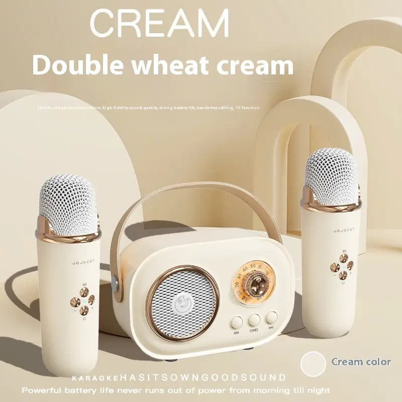 Compact Wireless Audio Speaker & Microphone Set zyvraxen