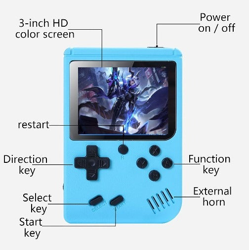 500 Iconic Retro Game Navigator