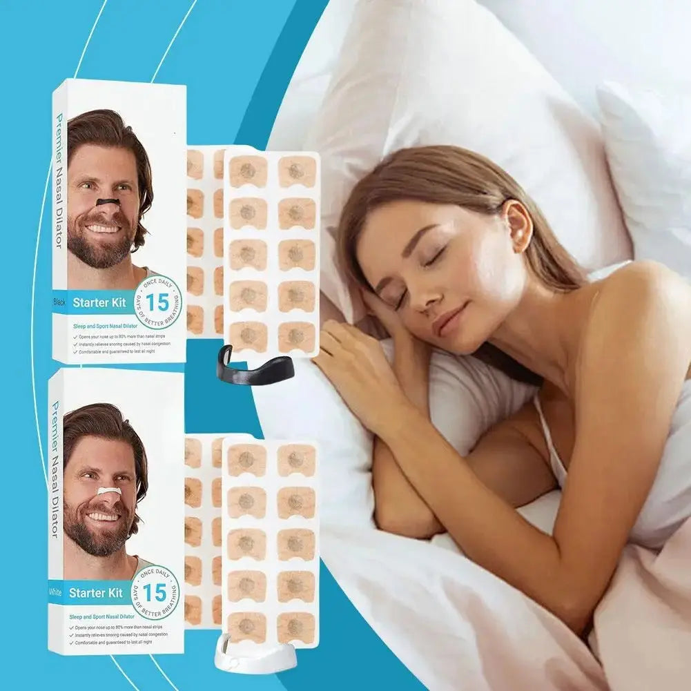 Magnetic Nasal Dilator Strips for Better Sleep Moretech