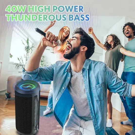 Amphibious Stereo X10: IPX7 Resilient Dual Outdoor Speaker zyvraxen