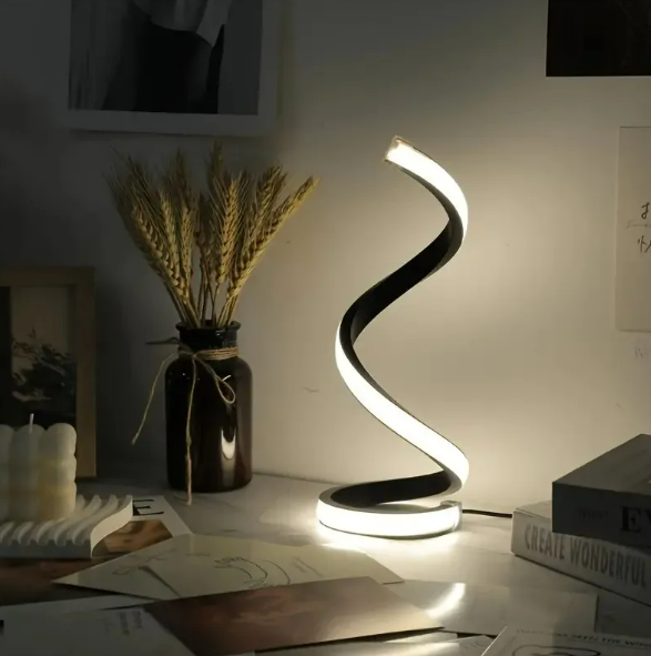 Spiral Glow Lamp Zyvraxen