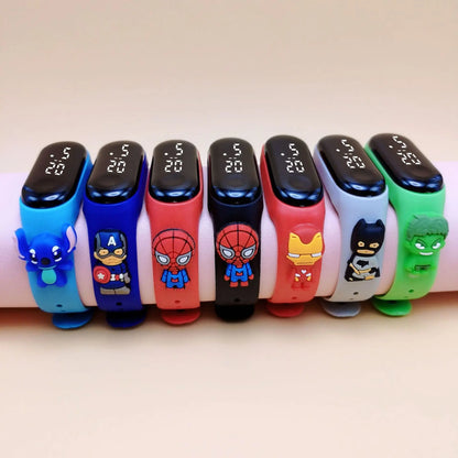 Animated Superhero LED Timepiece for Children Zyvraxen