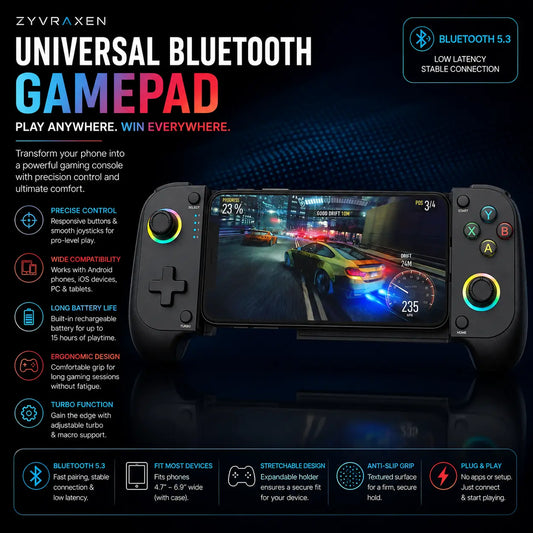 Universal Bluetooth Gamepad zyvraxen