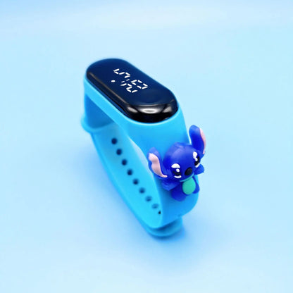 Animated Superhero LED Timepiece for Children Zyvraxen