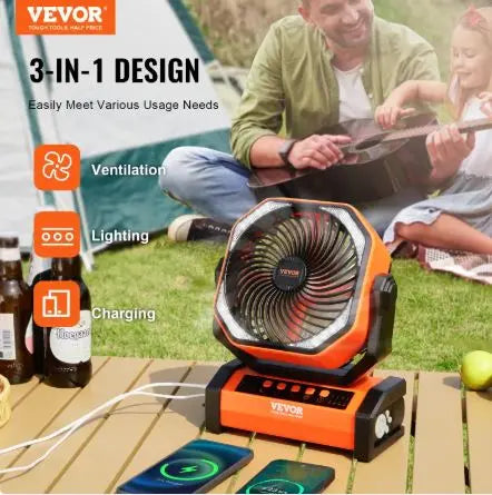 Compact 9-Inch Travel Fan zyvraxen