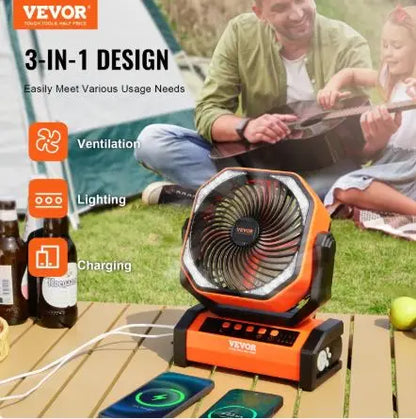 Compact 9-Inch Travel Fan zyvraxen