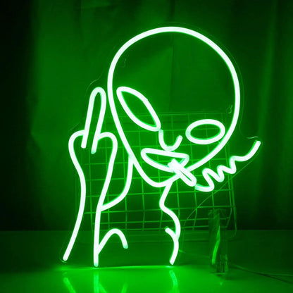 Alien Glow LED Decor Light Zyvraxen