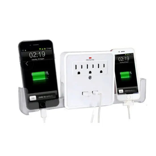 TriPort Surge Guard Adapter with USB Zyvraxen