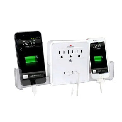 TriPort Surge Guard Adapter with USB Zyvraxen