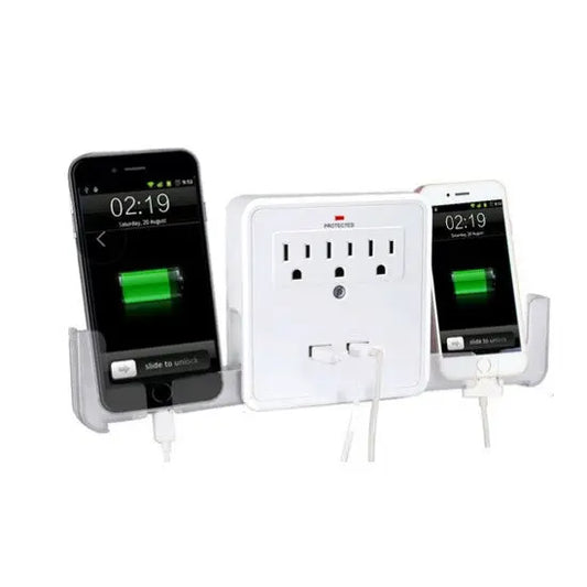TriPort Surge Guard Adapter with USB Zyvraxen