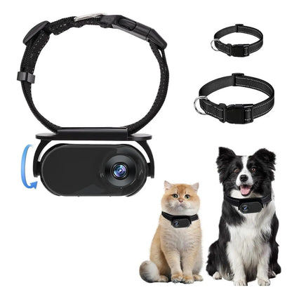 Fidelis 1080P HD Pet Collar Camera zyvraxen