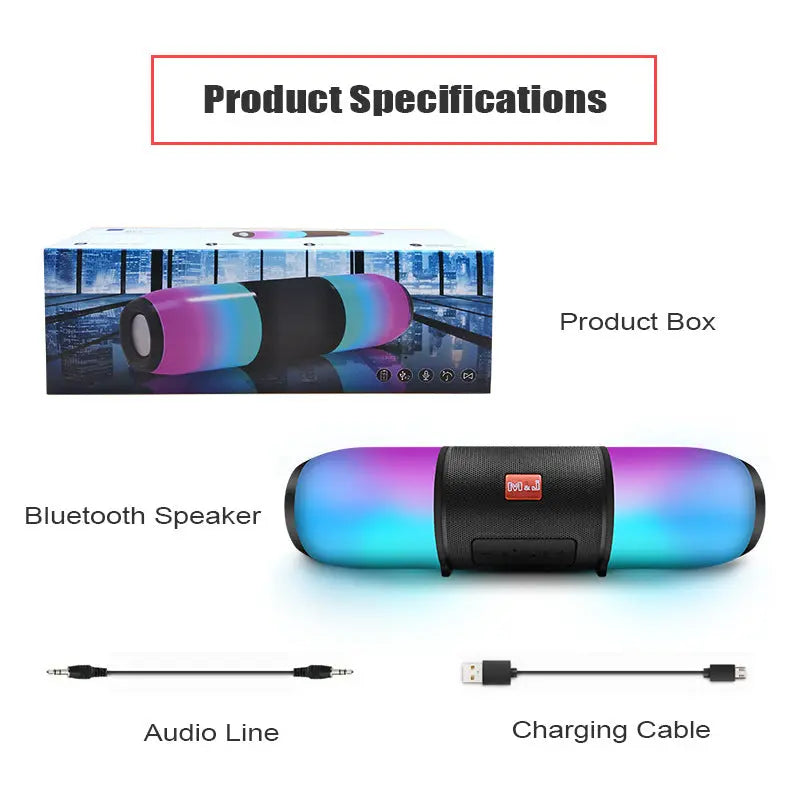 Amphibious Dual-Speaker Audio System with FM zyvraxen