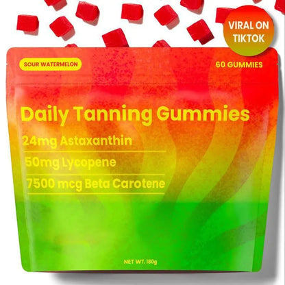 Sun Tanning Soft Gummies (60 Tablets) Moretech