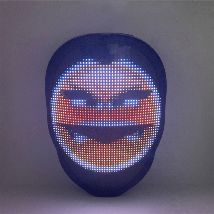 GlowSync LED Party Mask Zyvraxen