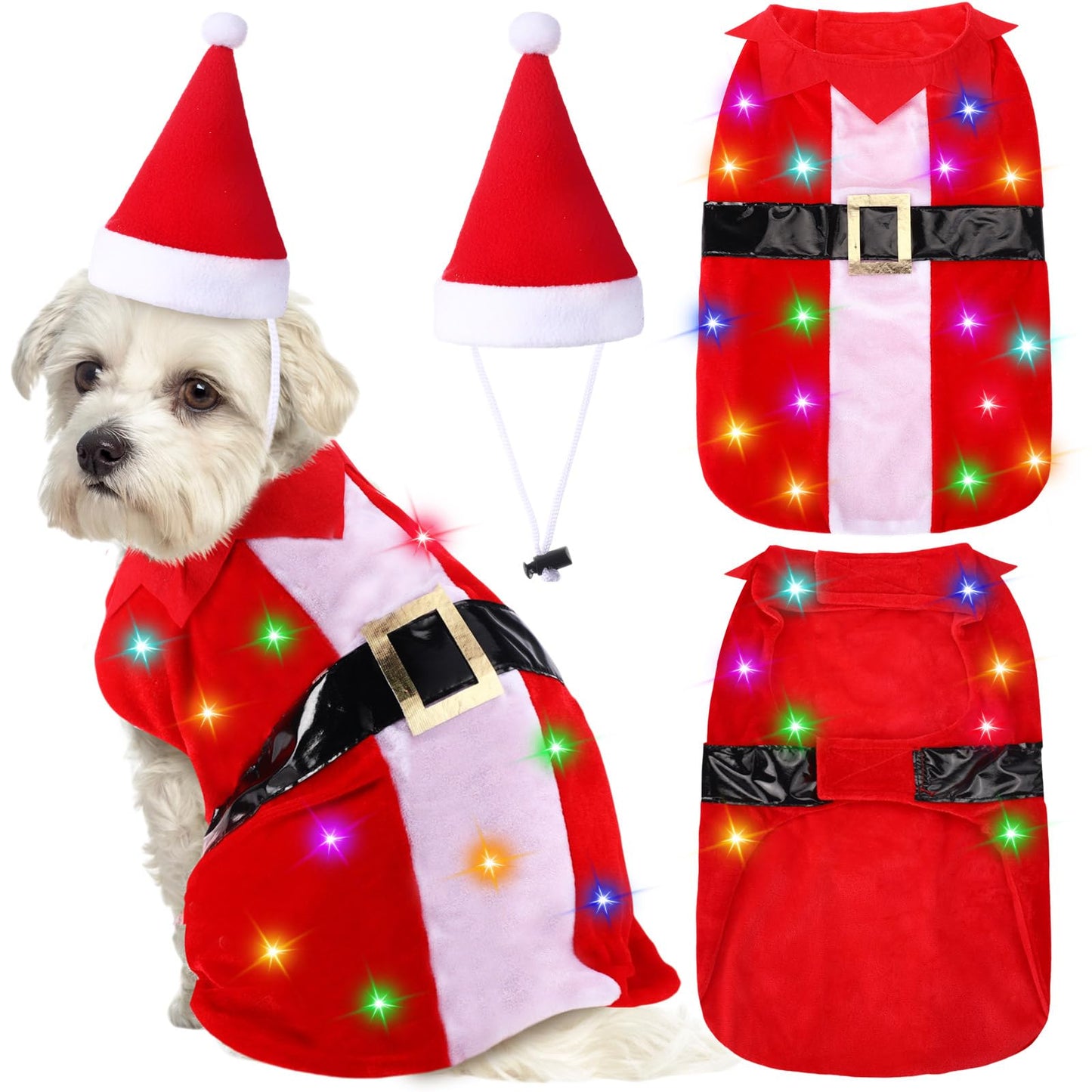 SparklePup Christmas Light Suit Zyvraxen