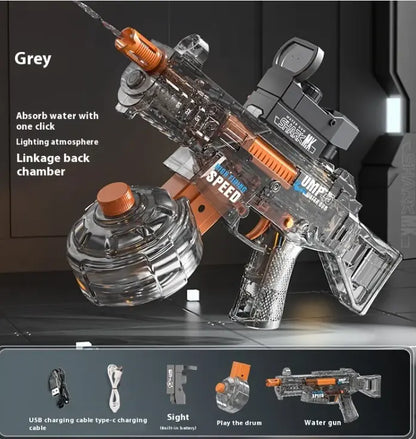 High-Capacity UMP45 Tactical Water Blaster Zyvraxen