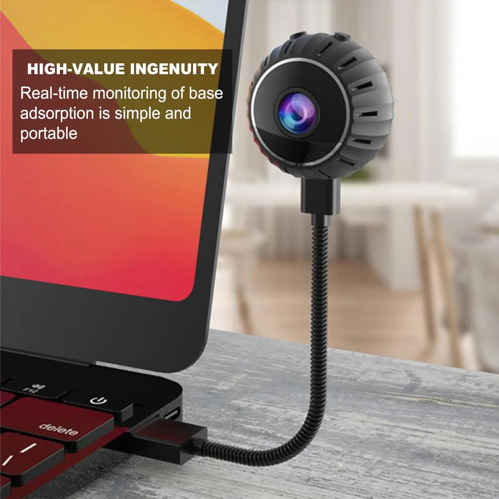 Compact Wireless Surveillance Camera 1080P HD WiFi Zyvraxen