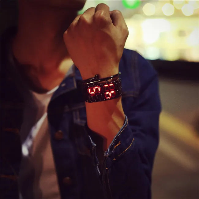 LavaLit LED Watch Zyvraxen