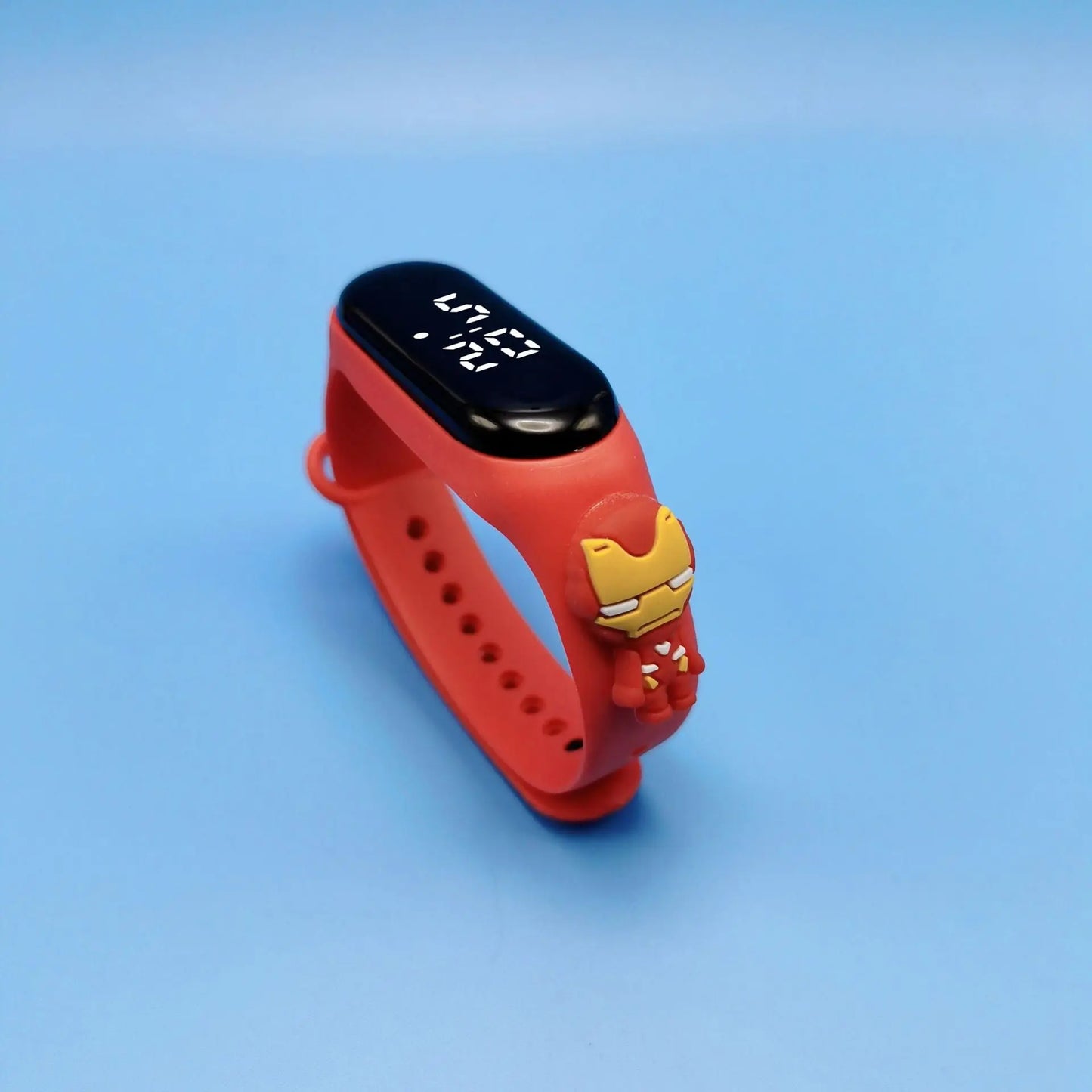 Animated Superhero LED Timepiece for Children Zyvraxen