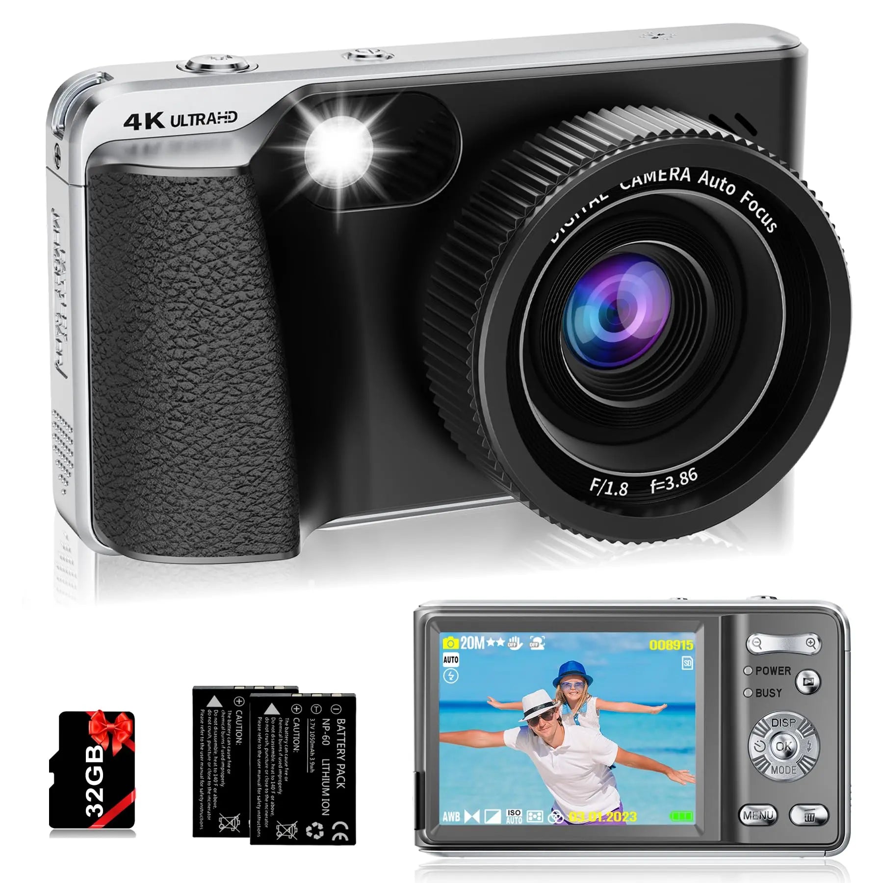 Elite 4K 48MP Vlogging & Photography Camera zyvraxen