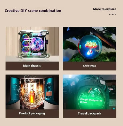 3D Holographic Image Projector Zyvraxen