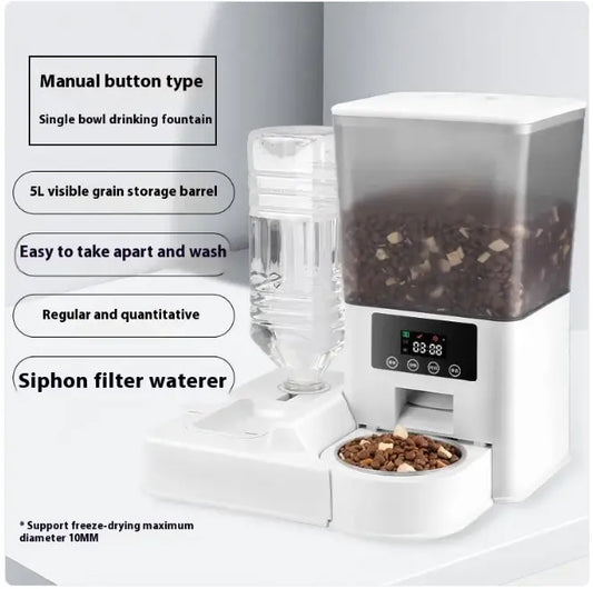 Intelligent Dual-Reservoir Feeding System with Video zyvraxen